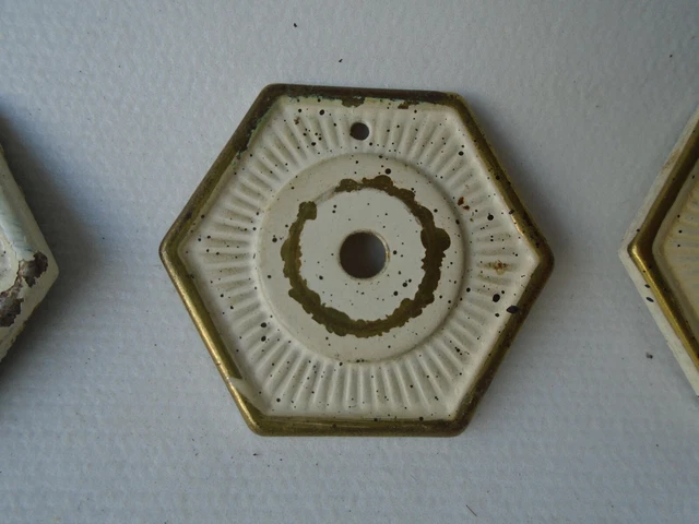 Plate 6 sided Handle Pull Hardware Allegro Drawer Thomasville Faux Bamboo Replac Plate 6 sided Handle Pull Hardware Allegro Drawer Thomasville Faux Bamboo Replac