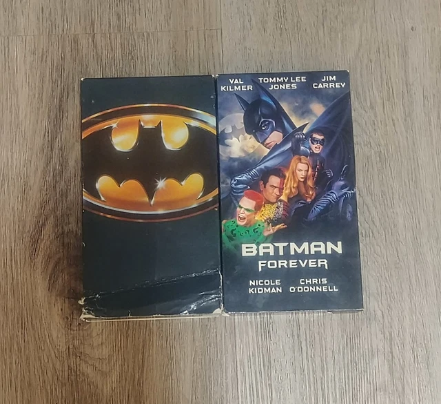 Vintage Batman And Batman Forever Vhs Tapes Fast Shipping £3113 