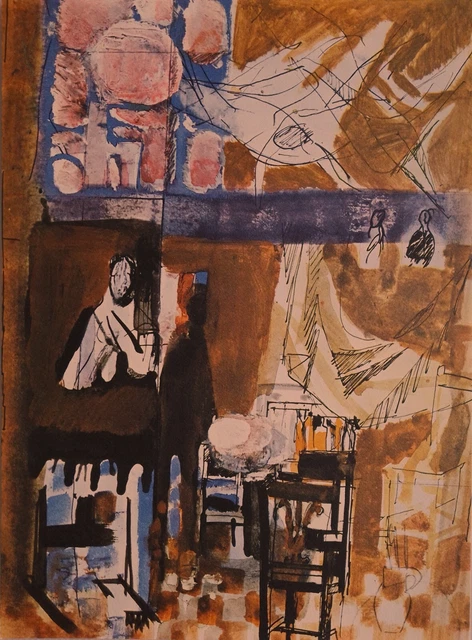 Bruno Saetti - Litografia 2  - Litografia Originale
