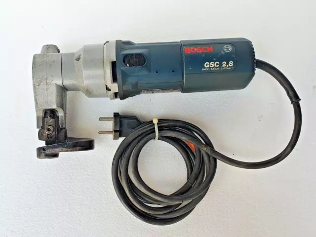 BOSCH GSC 2,8 Metal Shear 2.8 mm , 230 Volts, 500W, Professional