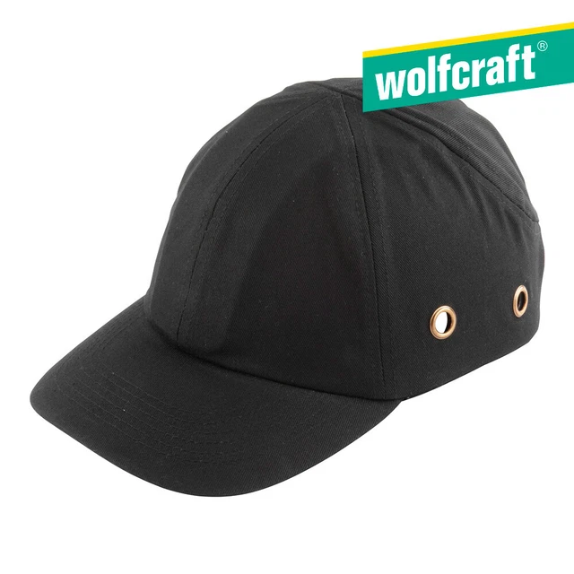 E3/82648 Casquette Protection Avec Casque Dur Adaptable Noir 4858000 WOLFCRAFT