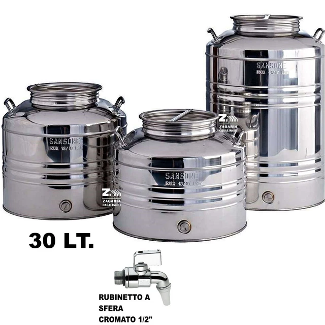 Guarnizione Per Fusto Olio In Acciaio Inox - Ricambio In Gomma Alimentare 130 Mm, Universale - Foto 11