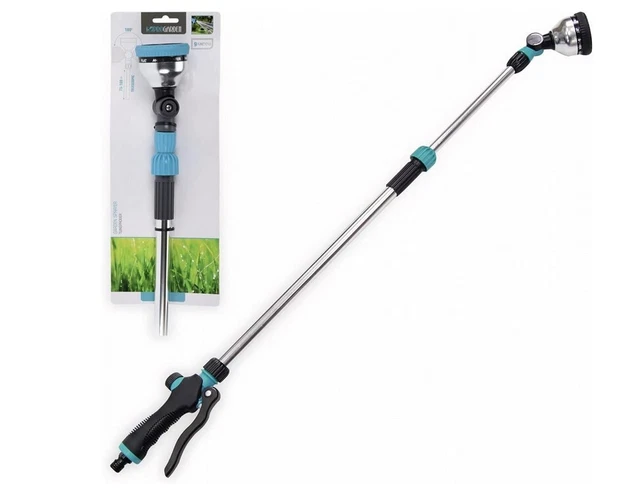 Gartenbrause Gartensprüher Handbrause mit Gießstab zur Bewässerung und Reinigung