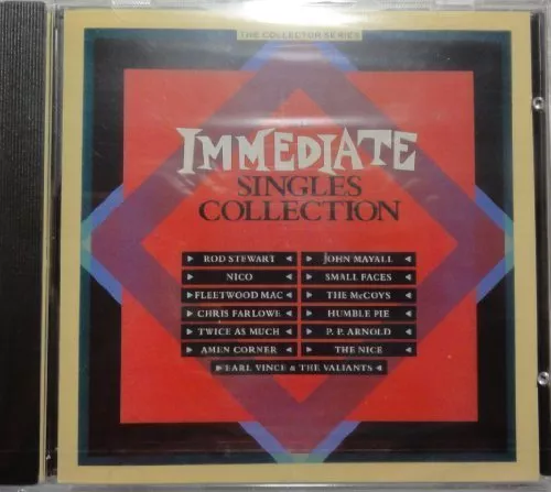 Immediate Singles Collection (17 tracks, 1985) Rod Stewart, Nico, Fleetwo.. [CD]