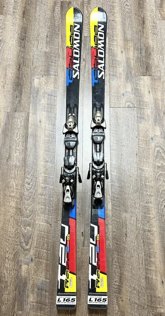 SALOMON スキー板　Equipe 2V Race SALOMON EQUIPE T 2V Race Racing Skis W/ Z10 Bindings - 165