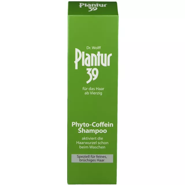 Plantur 39 Phyto-Coffein Shampoo für feines, brüchiges Haar - 250 ml