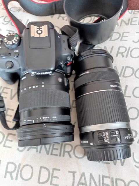 Appareil photo CANON EOS 100D avec objectifs