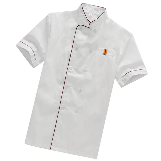 Giacca Cuoco Unisex Vestiti Giapponesi Camicette Estive Universale