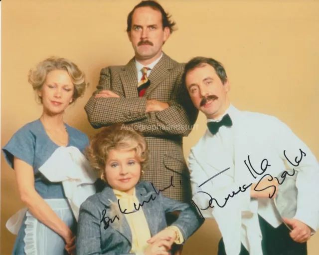 Prunella Scales Hand Signed 8x10 Photo, Autograph, Fawlty Towers Sybil (J)