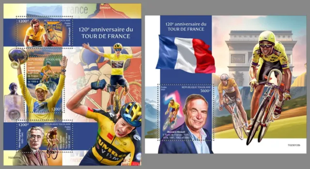 TOGO 2023 MNH ** Tour de France Radrennen Bicycle Racing #133