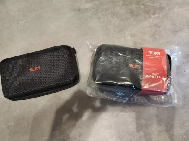 2 Stück Delta Amenity Kit Kosmetik Tasche Business Class