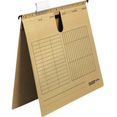 s Alpha Leitz Dossier suspendu Alpha Flexofil DIN A4 marron incolore 19890000 1 pc 