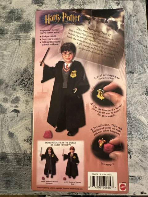 New Harry Potter and the Sorcerer's Stone Hogwarts Heroes Doll by Mattel 2