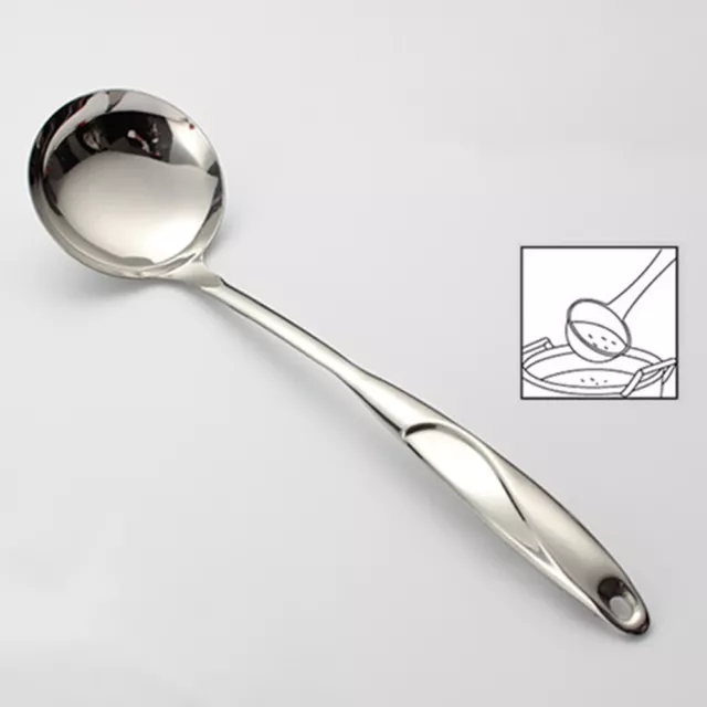 Big Ladle Spoon Non Stick Utensils Stirrer Spoon Large Soup Ladle