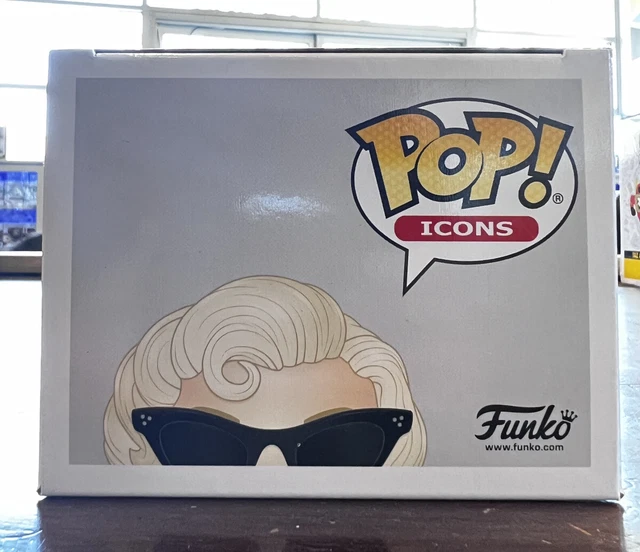 Marilyn Monroe Funko Pop Icons #24 VAULTED HOLLYWOOD EXCLUSIVE (Box Damage) 5