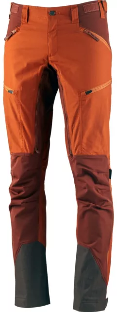 Lundhags Makke Pant Men  elastische Trekkinghose für herren  amber - rust
