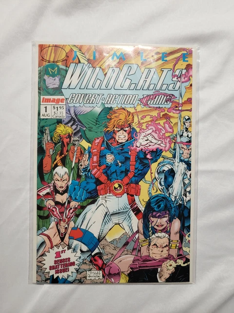 WildC.A.T.S: Covert Action Teams #1 - Image Comics (1992) - Jim Lee - VF/NM