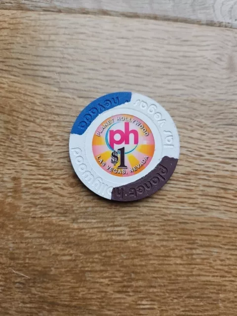 Las Vegas Planet Hollywood Casino Chip $1 Dollar USA Poker