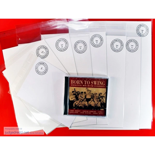Borse e tavole mailers CD DVD / maniche trasparenti [molte taglie ad esempio confezione regalo]