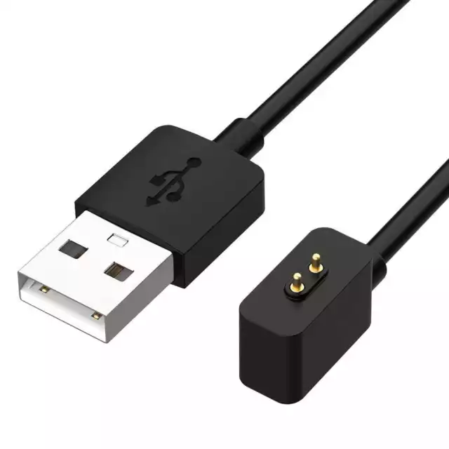Magnetisch Ladegerat Kabel Schwarz Kompatible mit Xiaomi Mi Band 8/Redmi Band 2