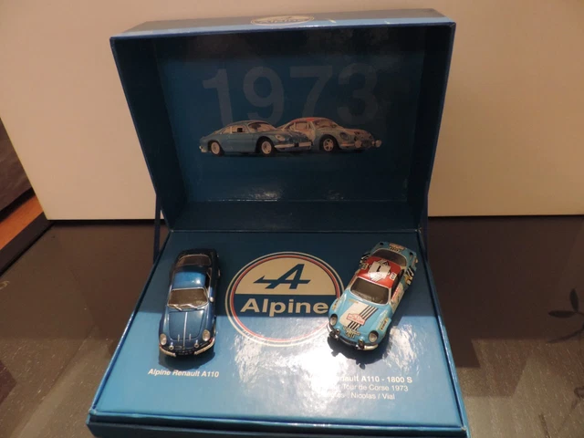 ALPINE RENAULT A110 1973 SCALE 1/43 UNIVERSAL HOBBIES