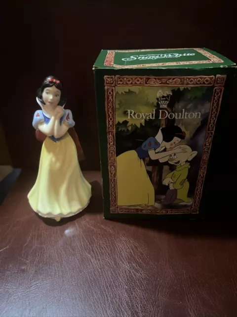 ROYAL DOULTON WALT DISNEY Snow White , SNOW WHITE  SW9 New In Box