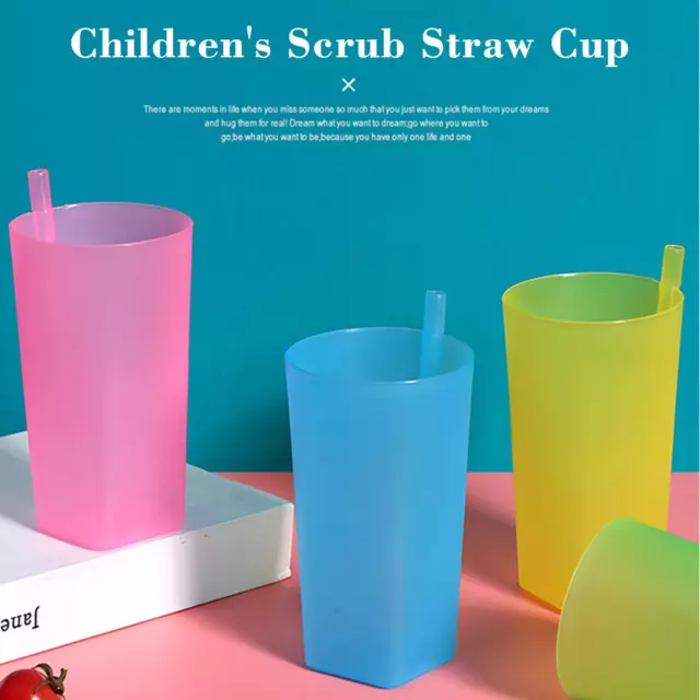 Kids Children Infant Baby Sip Cup with Built in Straw Mug Feeding Toy New