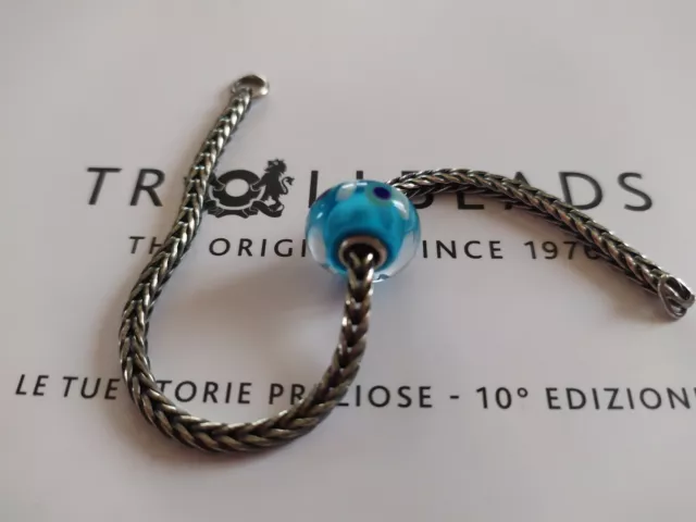 Trollbeads originale vetro unico OOAK 3