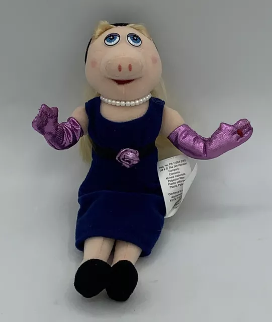 Jim Henson Muppets Sababa Toys 2004 Plush Doll ~ Miss Piggy ~ 9”