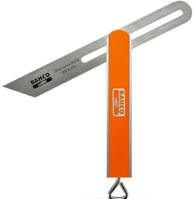 SLIDING BEVEL ALUMINIUM WITH STAINLESS STEEL BLADE  BAHCO 200mm