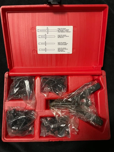 New Huck Quick Set Riveter (Includes Case) - PR-75K INCLUDES RIVETS