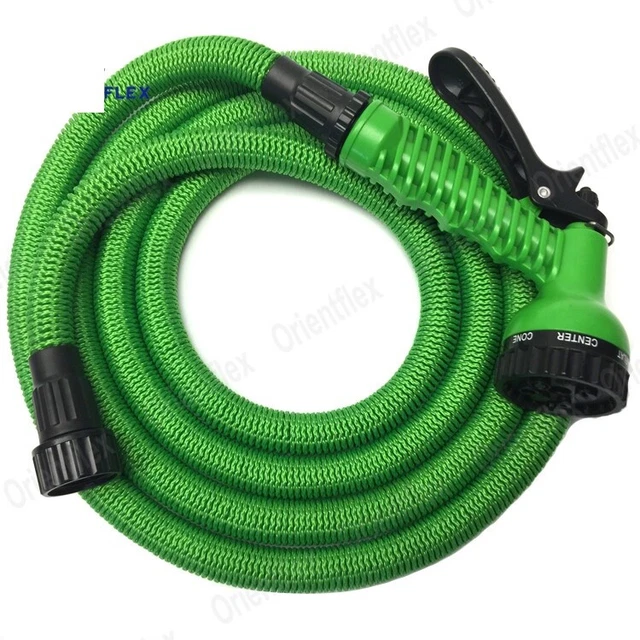 DOBO Tubo Da Giardino Espandibile 22,5 M, Con Pistola Multigetto 9 Funzioni, Raccordo In Metallo, Anti-Groviglio, Leggero - 2