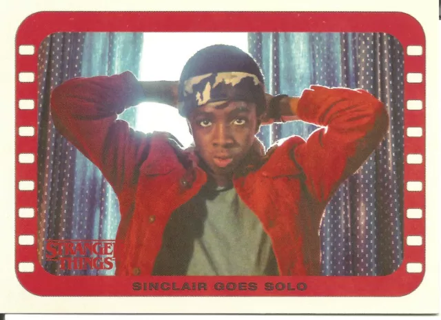 Stranger Things Season 1 Sinclair Goes Solo Scene Sticker Insert Trading Card #6