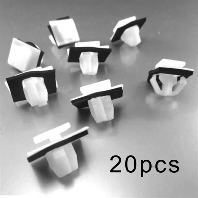 20x Nylon Moulding Clips Rocker Panel Retainer W/ Sealer for Hyundai 87756-2E000