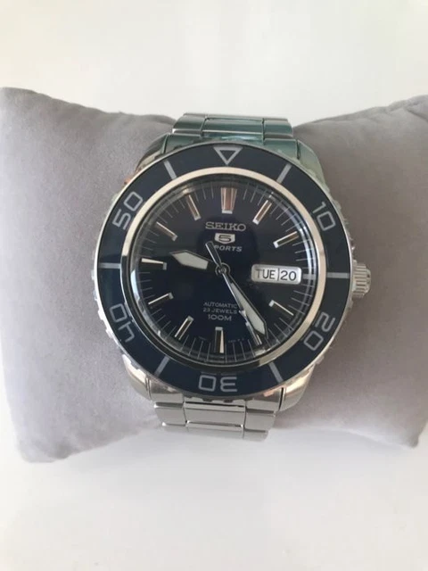 New Seiko 5 SNZH53K1 Mechanical Automatic Men's Watch +Worldwide Warranty UK*au