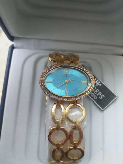 PRYNGEPS Orologio da polso donna 'Milano 1956'  a bracciale CHIC   Modern Style