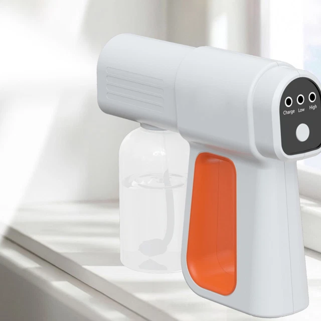 Pulverizador USB K6X 3 engranajes carga USB multifuncional 380 ml pantalla táctil vapor