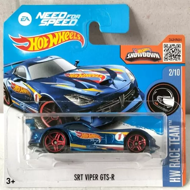 Hot Wheels SRT Viper GTS-R - 2016 - HW Race Team - 2/250 - Need For Speed Dodge