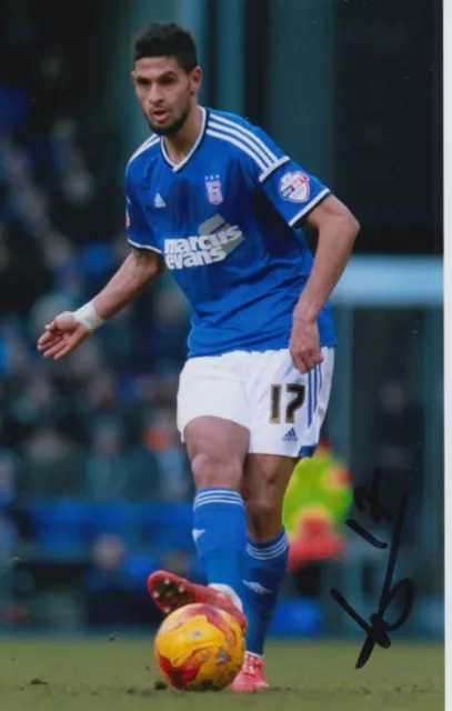 Ipswich Town Hand Signed Kevin Bru 6X4 Photo 3.