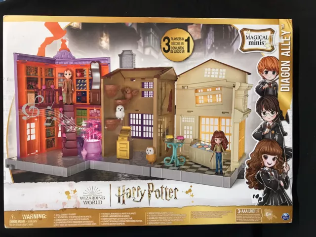 Wizarding World Harry Potter Magical Minis 3-in-1 Diagon Alley Playset