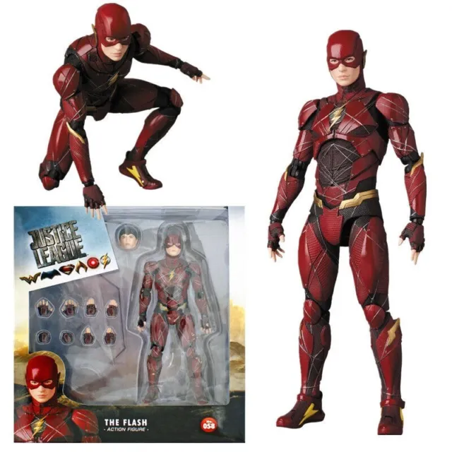 NEW NO 058 The Flash Justice League DC Comics Action Figure Medicom Toy Gift
