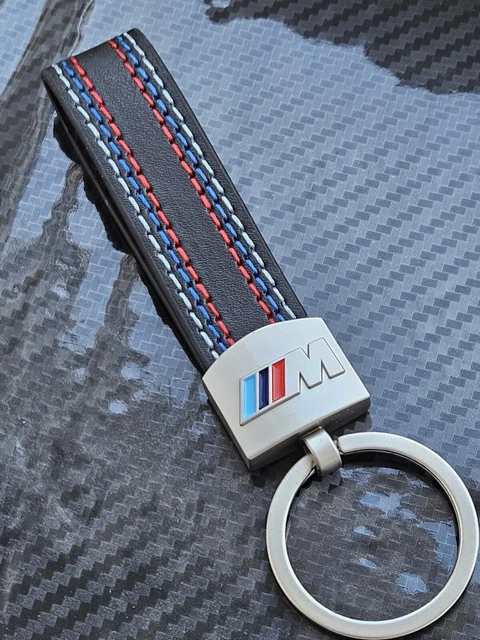 BMW M Sport Lanyard ID Pass Holder – Black Fabric Keychain For Keys, Badges, Bags 1 thumbnail image
