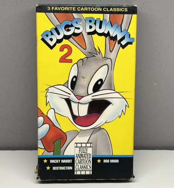 Bugs Bunny & Friends Cartoon Classics Vol 2 VHS 1992 Video Tape VTG Looney Tunes