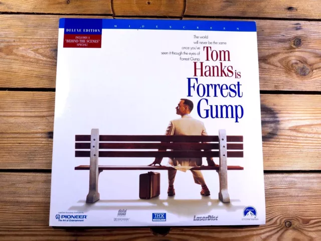 Forrest Gump Laserdisc Ld Ntsc Tom Hanks Robert Zemeckis 1994