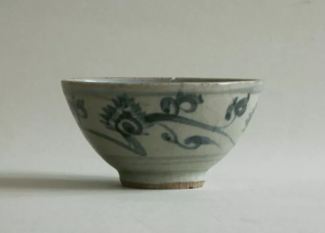 Small Chinese Blue White Bowl, Small Ming Period Bowl