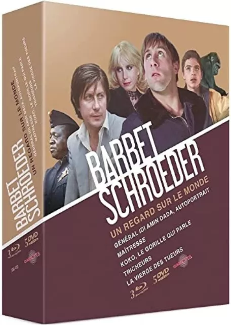 Coffret Barbet Schroeder 3  Blu Ray Et 2 Dvd  Neuf Sous Cellophane