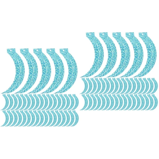200 pcs farques paillettes pvc pvc pvins accessoires de vêtements de bricolage