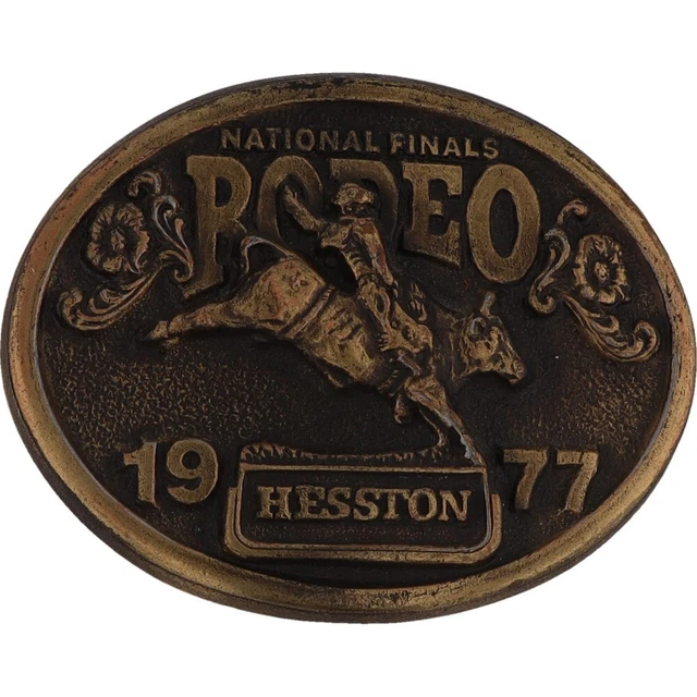 Boucle De Ceinture Rodéo Hesston - Édition Nationals Finals 1999 - Neuve Sans étiquette - Collector