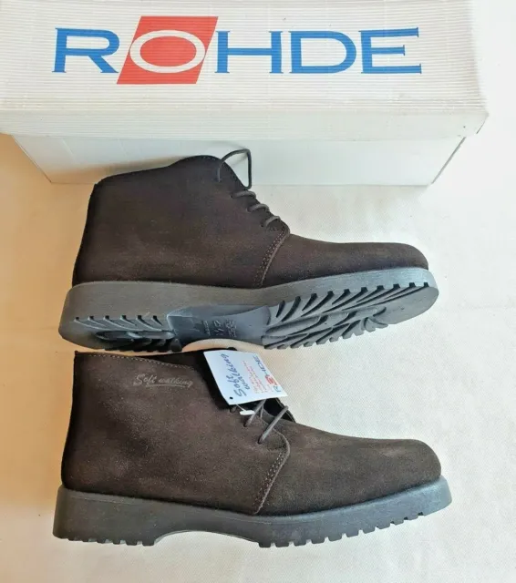 Boots homme fourrées neuves Rohde marron n° 9120 taille 38,5 (pa) 3