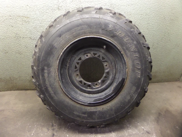 1997 Polaris Xplorer 400 4X4 Stock Wheel/Rim With Dunlop At25X8-12 Tire 1997 Polaris Xplorer 400 4X4 Stock Wheel/Rim With Dunlop At25X8-12 Tire